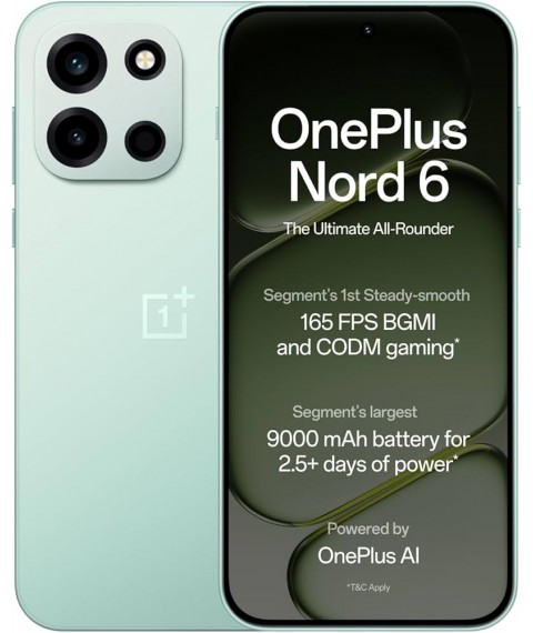 OnePlus Nord 6 12-512GB Fresh Mint