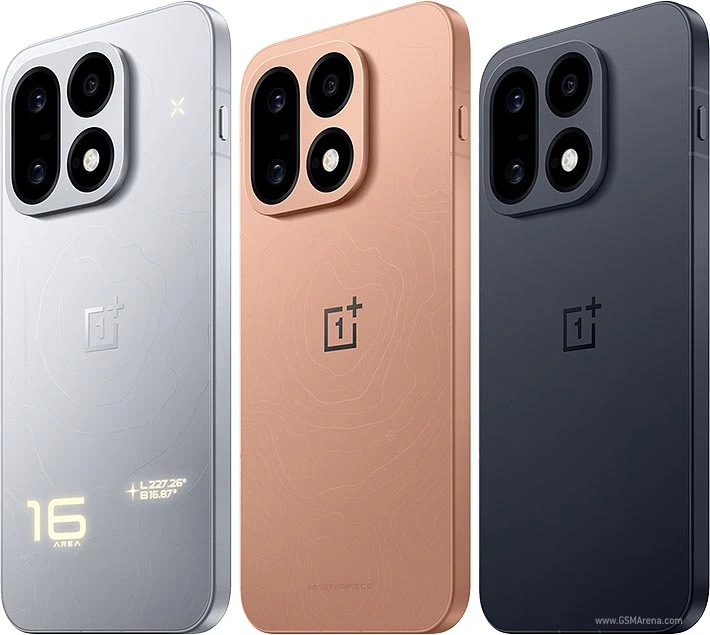 Смартфон OnePlus 16 у чорному кольорі з потрійною камерою